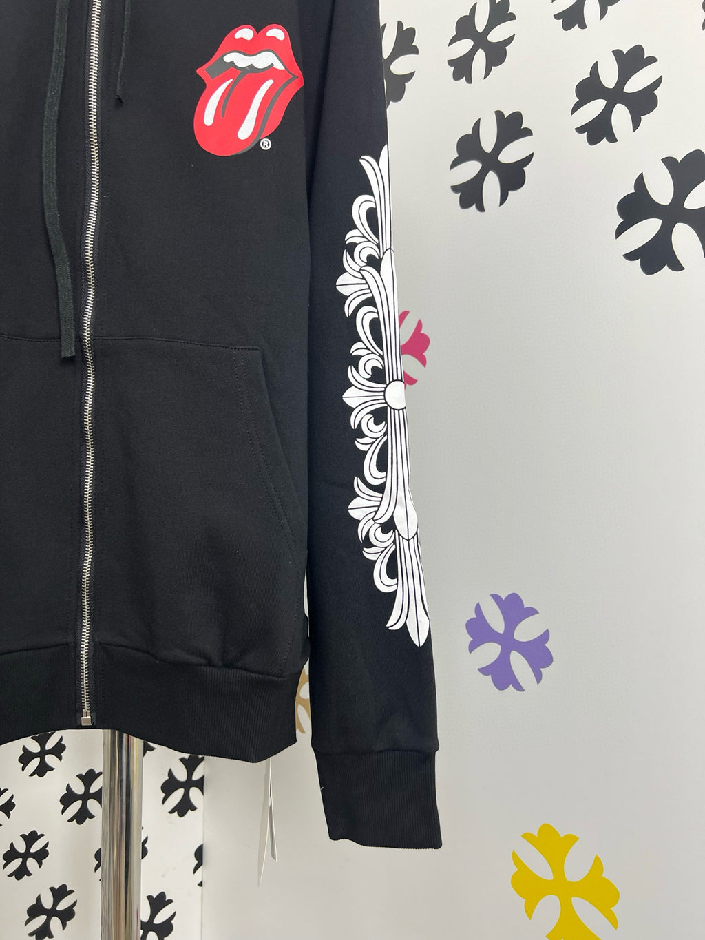 Sweat chuppa black  Chrome