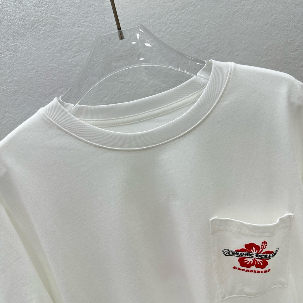 T shirt chrome Flowers