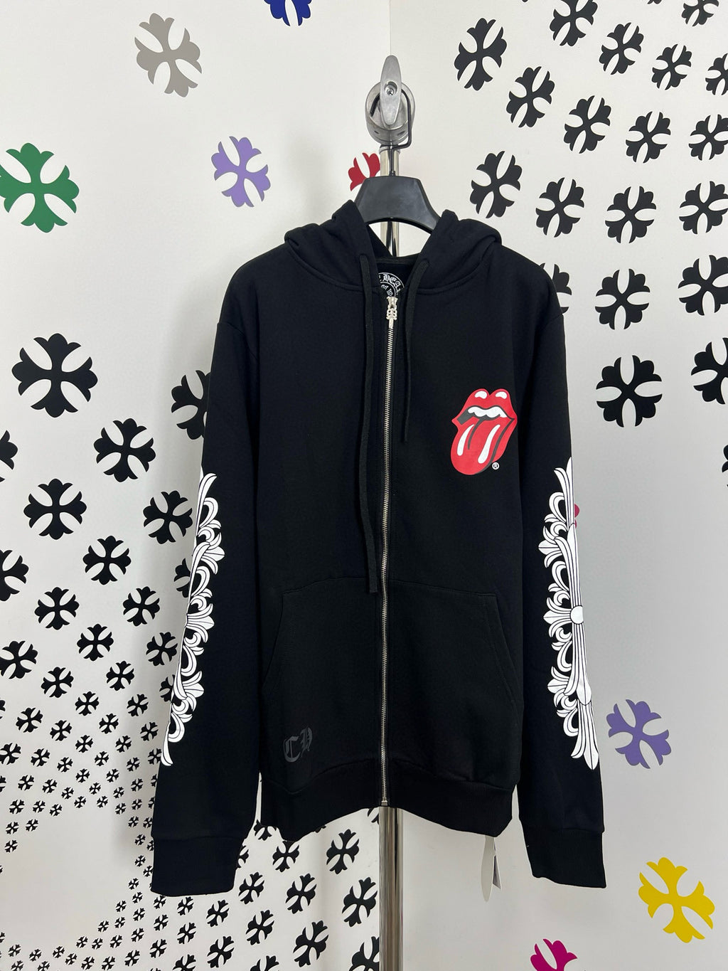 Sweat chuppa black  Chrome