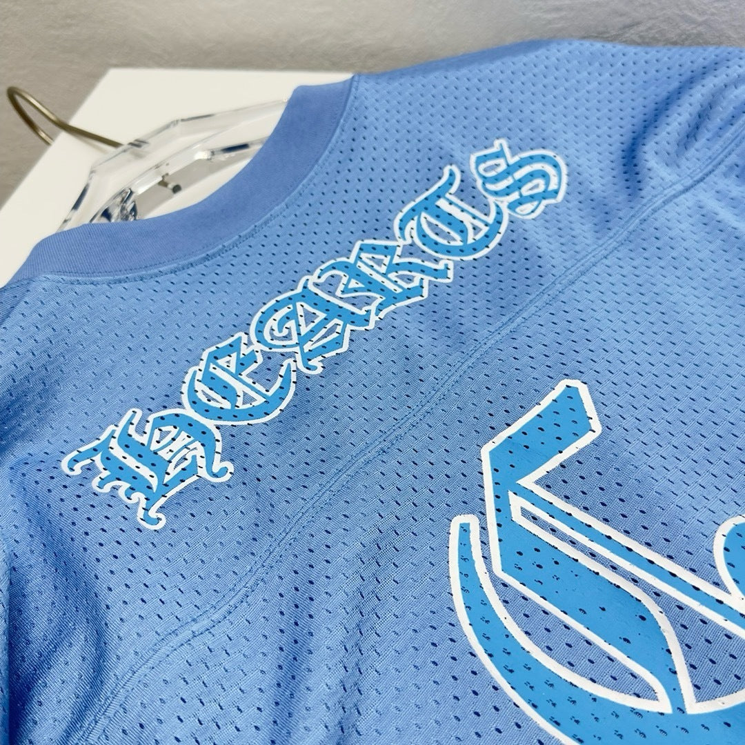 Baseball TEE - BLUE CHROME