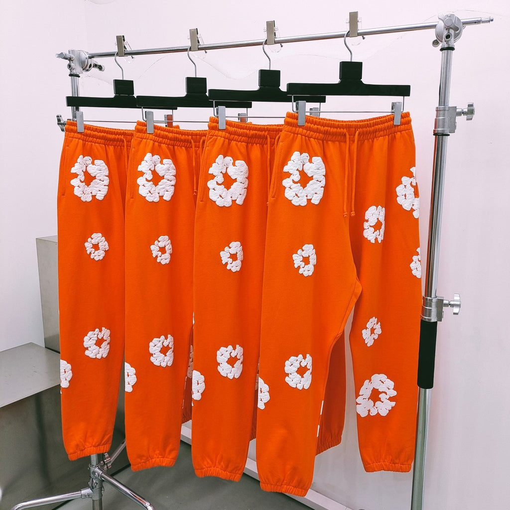 Pantalon Denim.Trs Orange