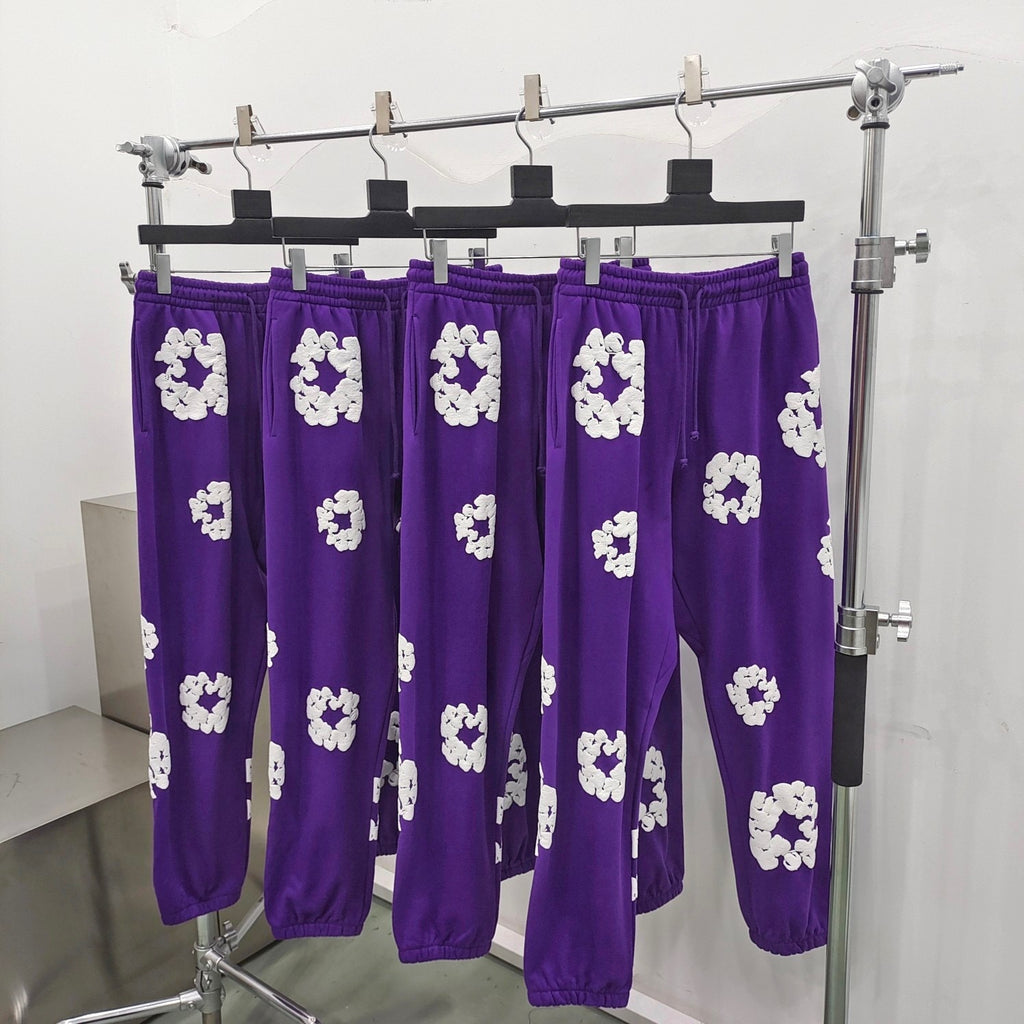 Pantalon Denim.Trs purple