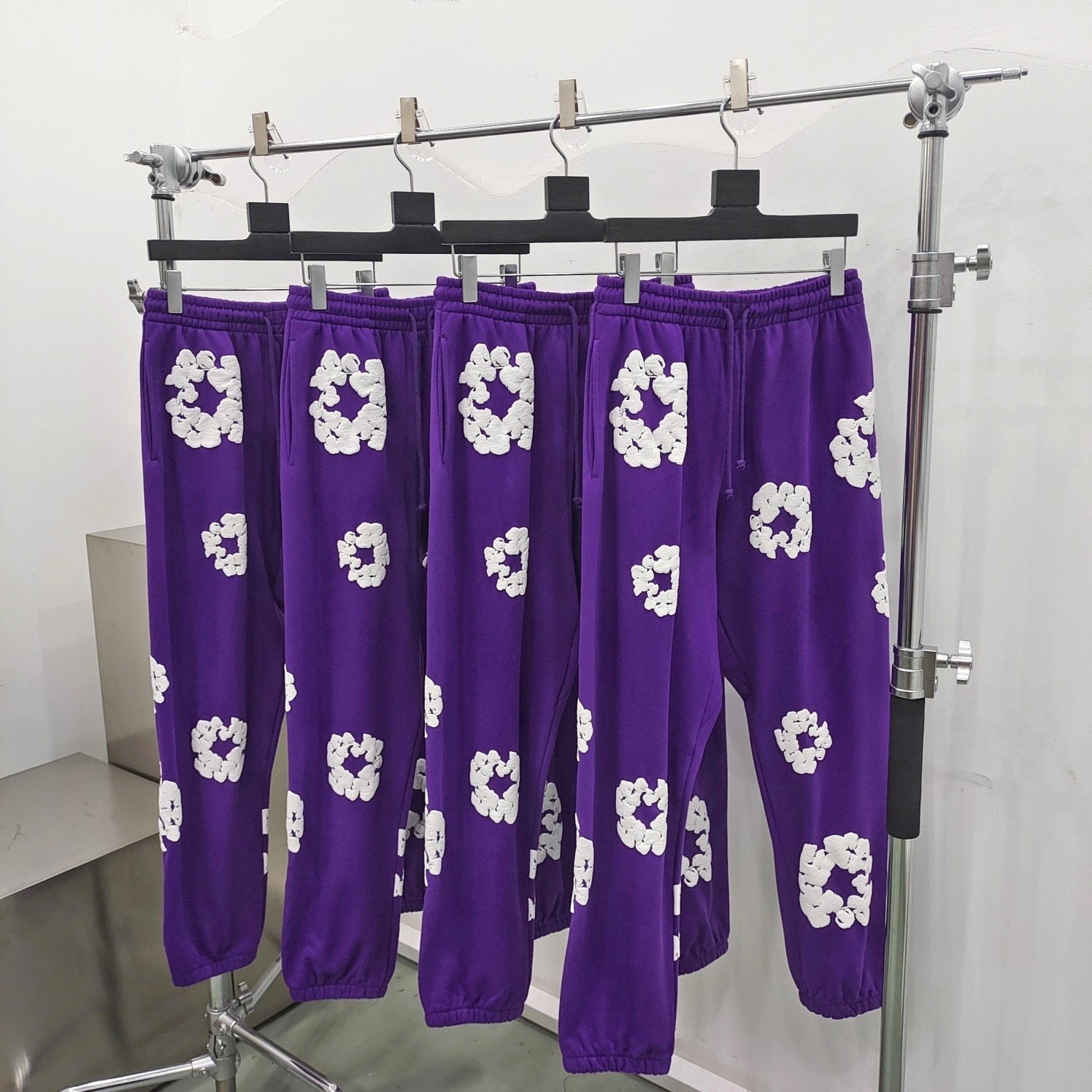 Pantalon Denim.Trs purple