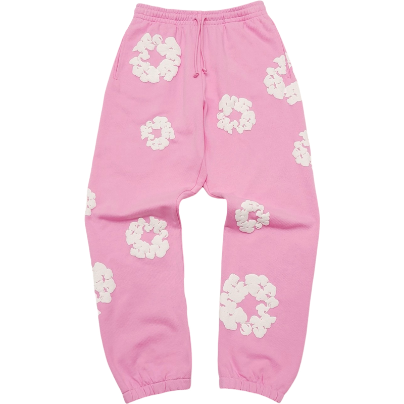 Pantalon Denim.Trs pink