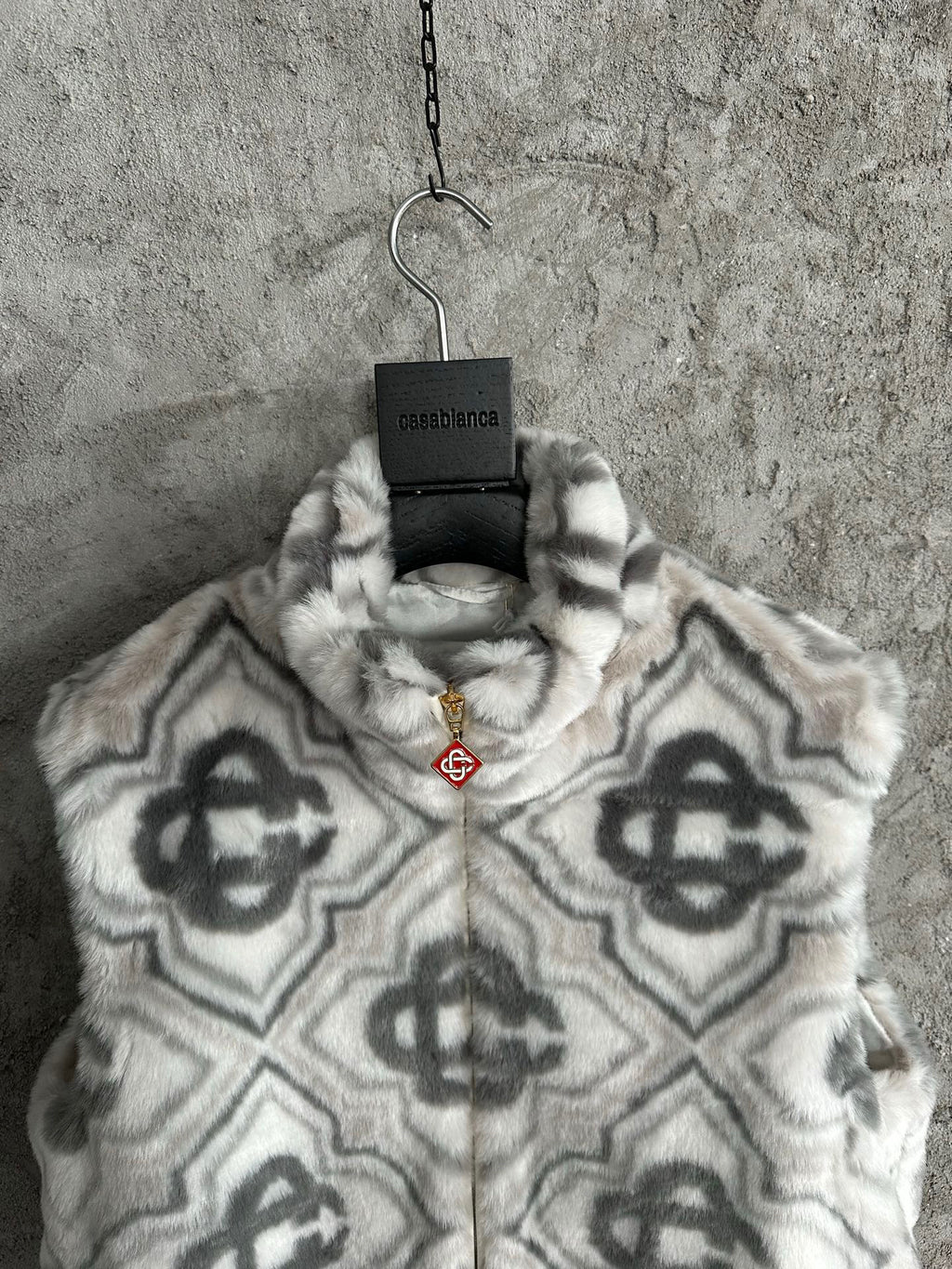 Gilet sans manche Monogram Casa