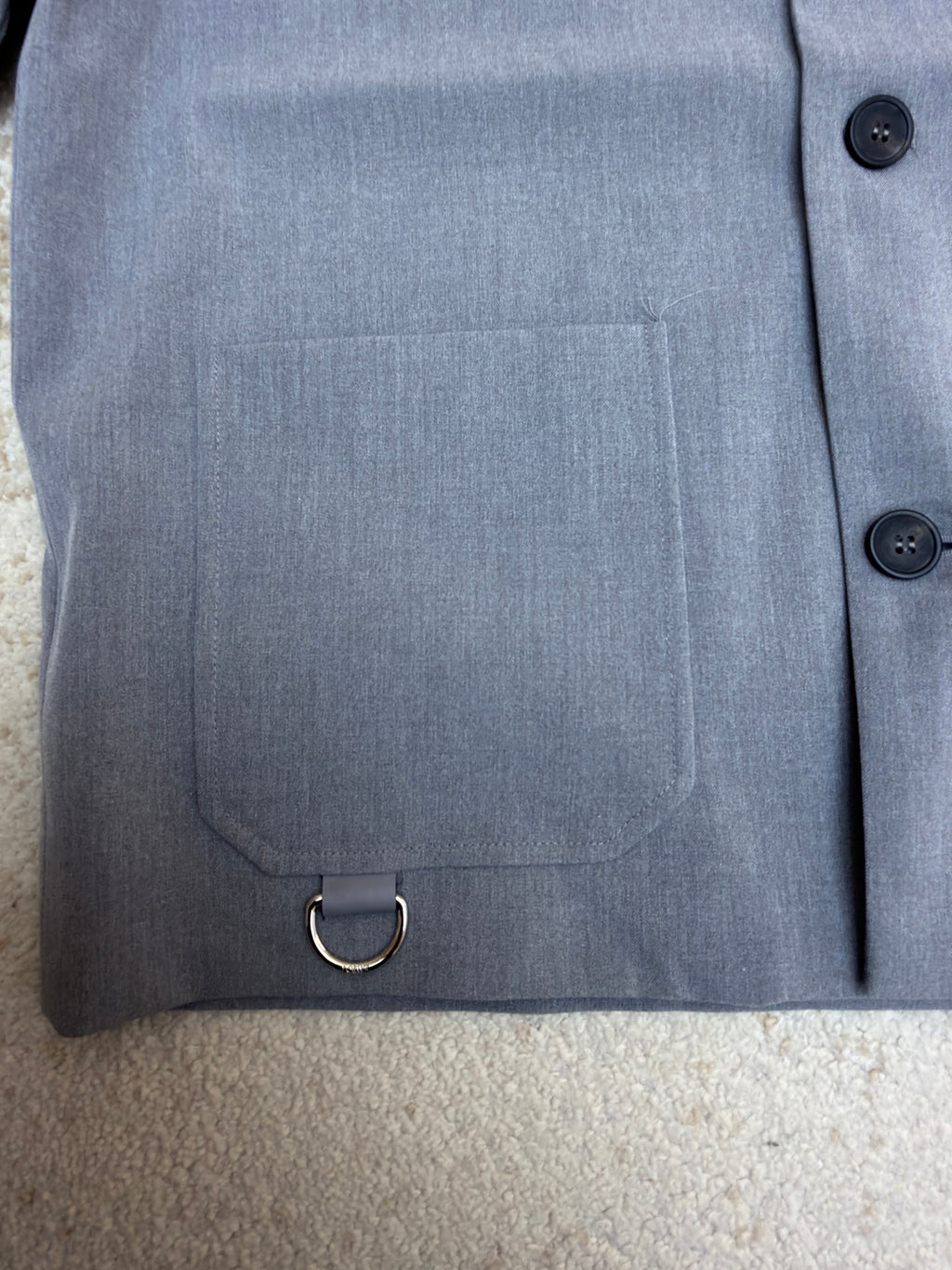 Cardigan en cachemire & laine utilitaire Loew