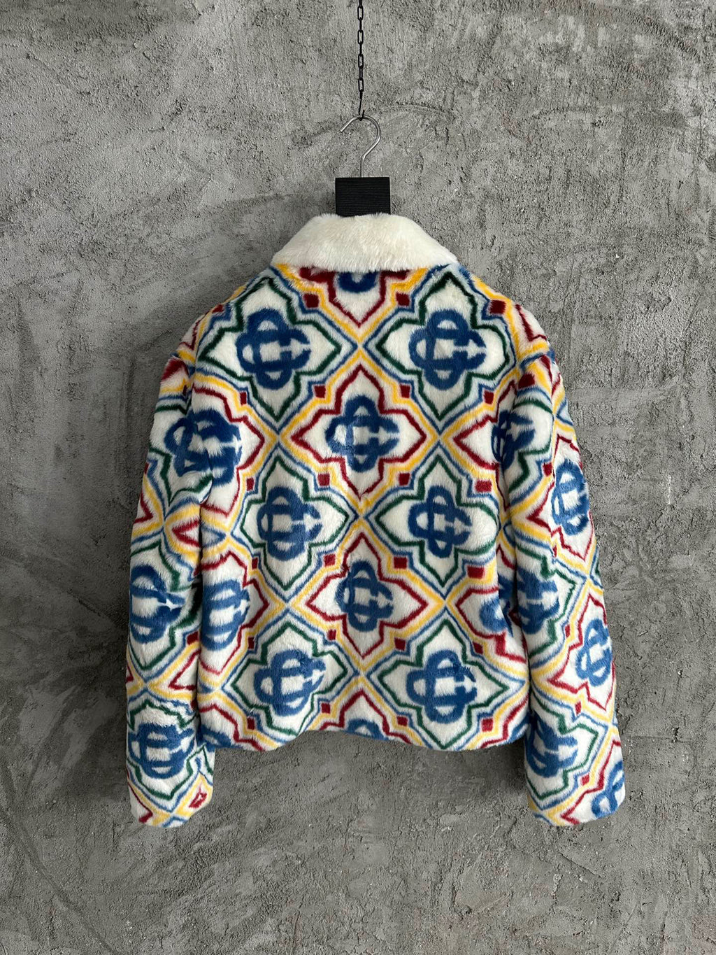 Veste Casa B Fourrure Jacquard