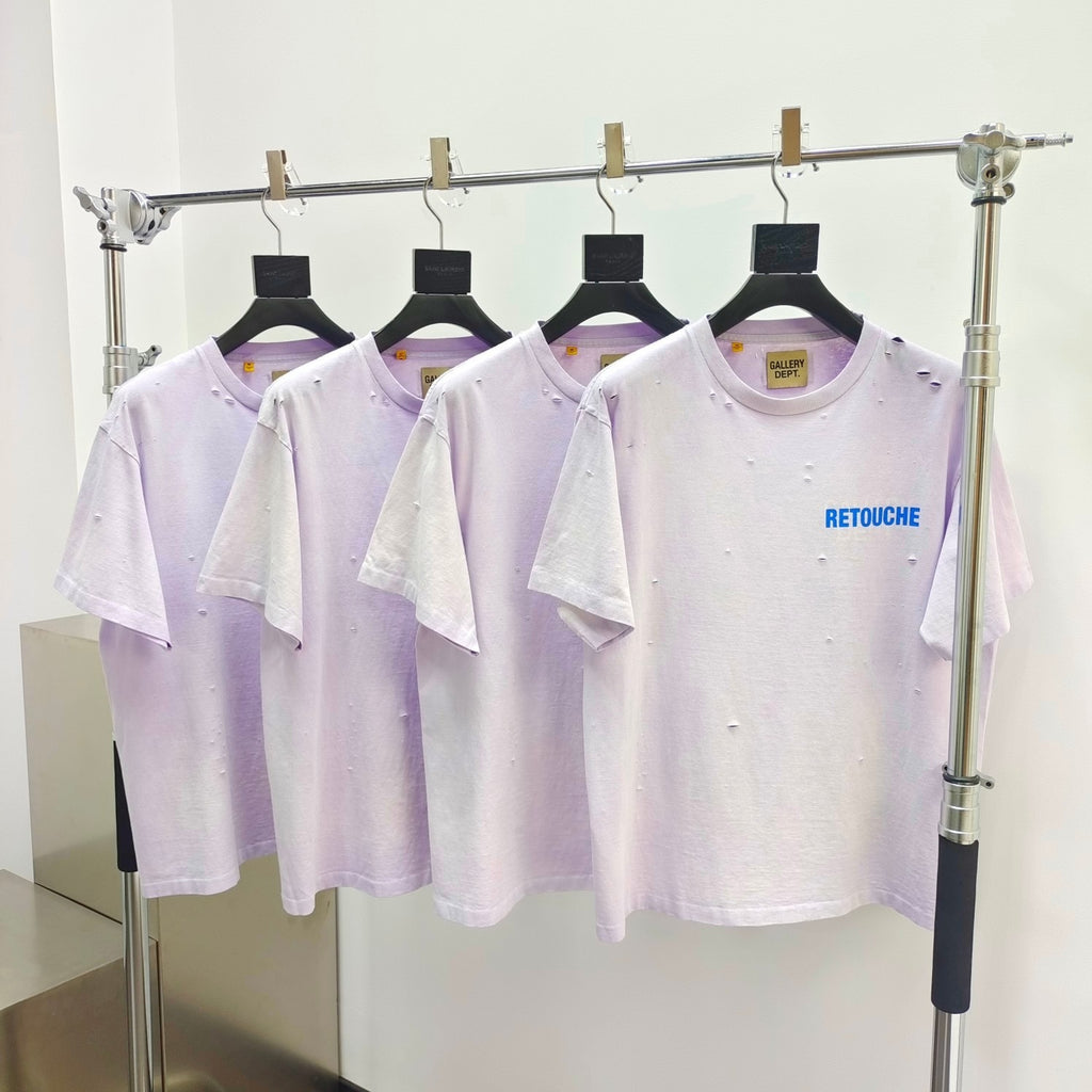 T shirt purple Retouche Gallery
