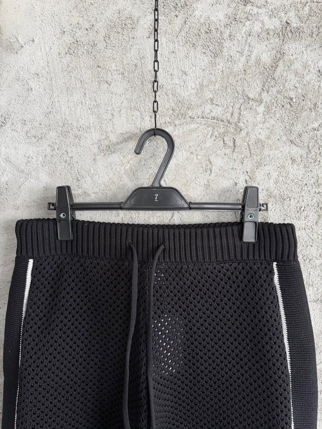 Casa B - short crochet black 2026