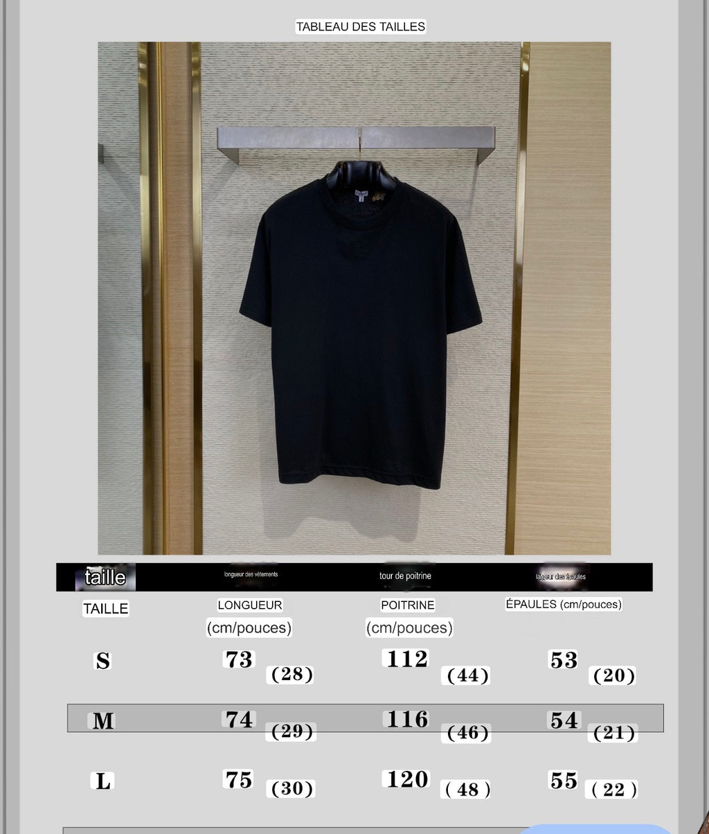 T shirt Loew classique  10/10 noir