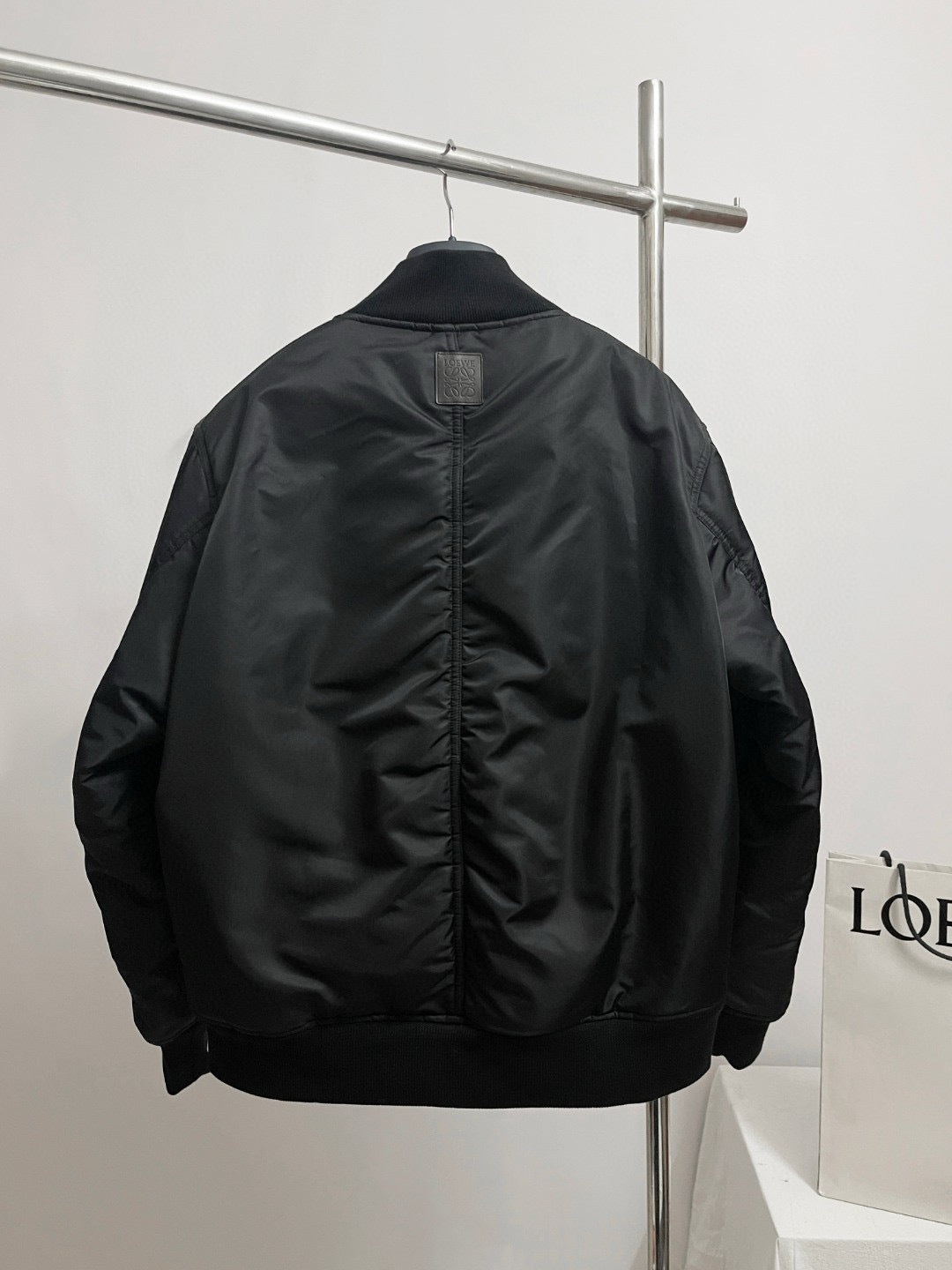 Veste Bomber En Serge Loew