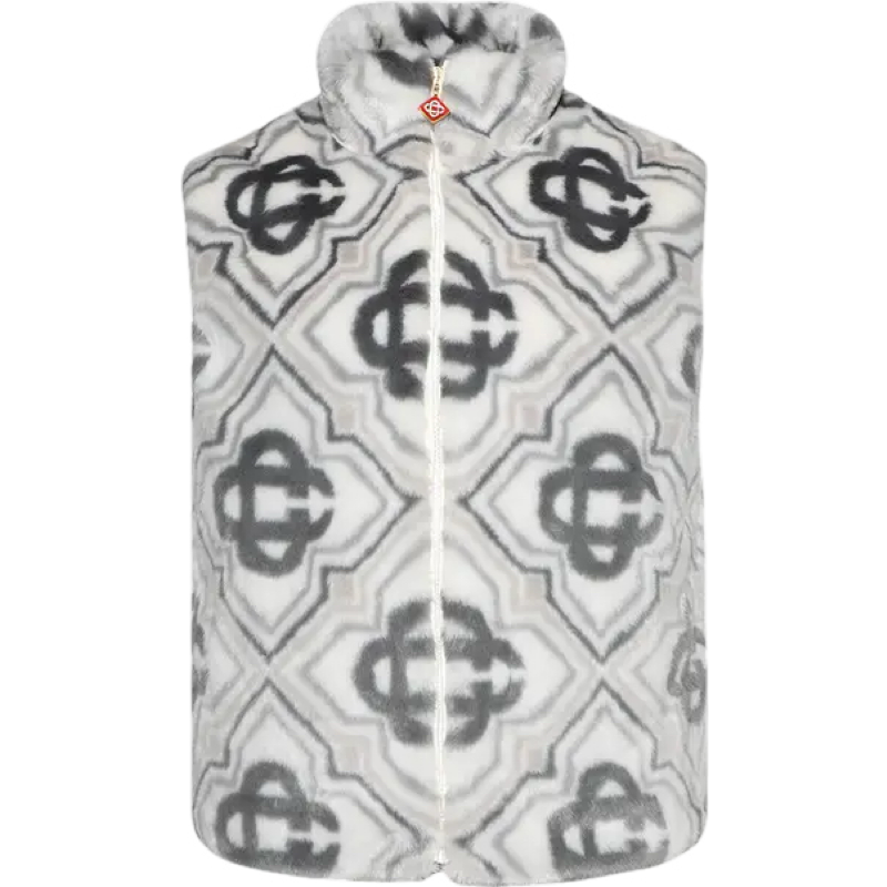 Gilet sans manche Monogram Casa