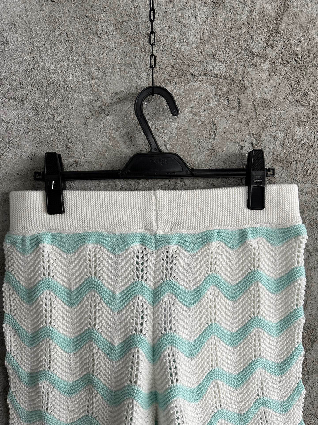 Casa B SHORT COTON CROCHETÉ GRADIENT WAVE