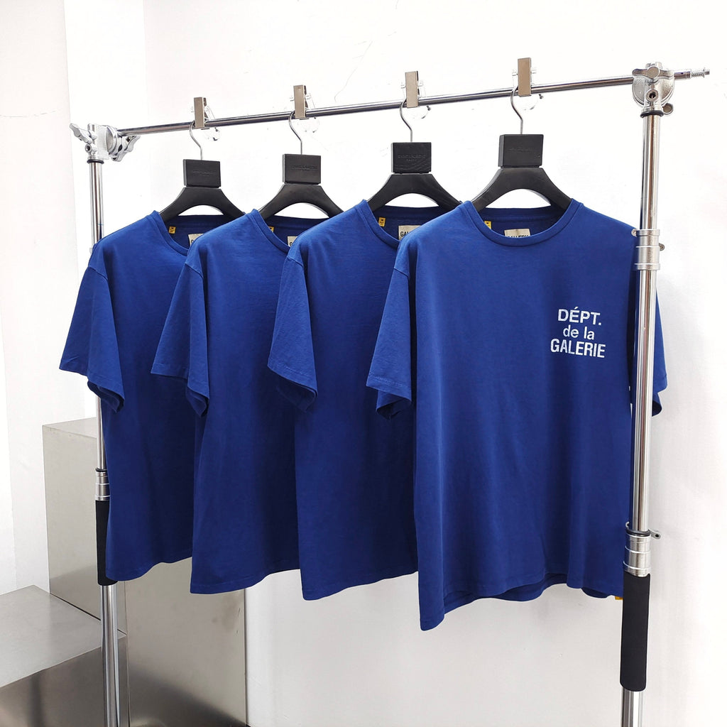 T shirt Gallery bleu foncé