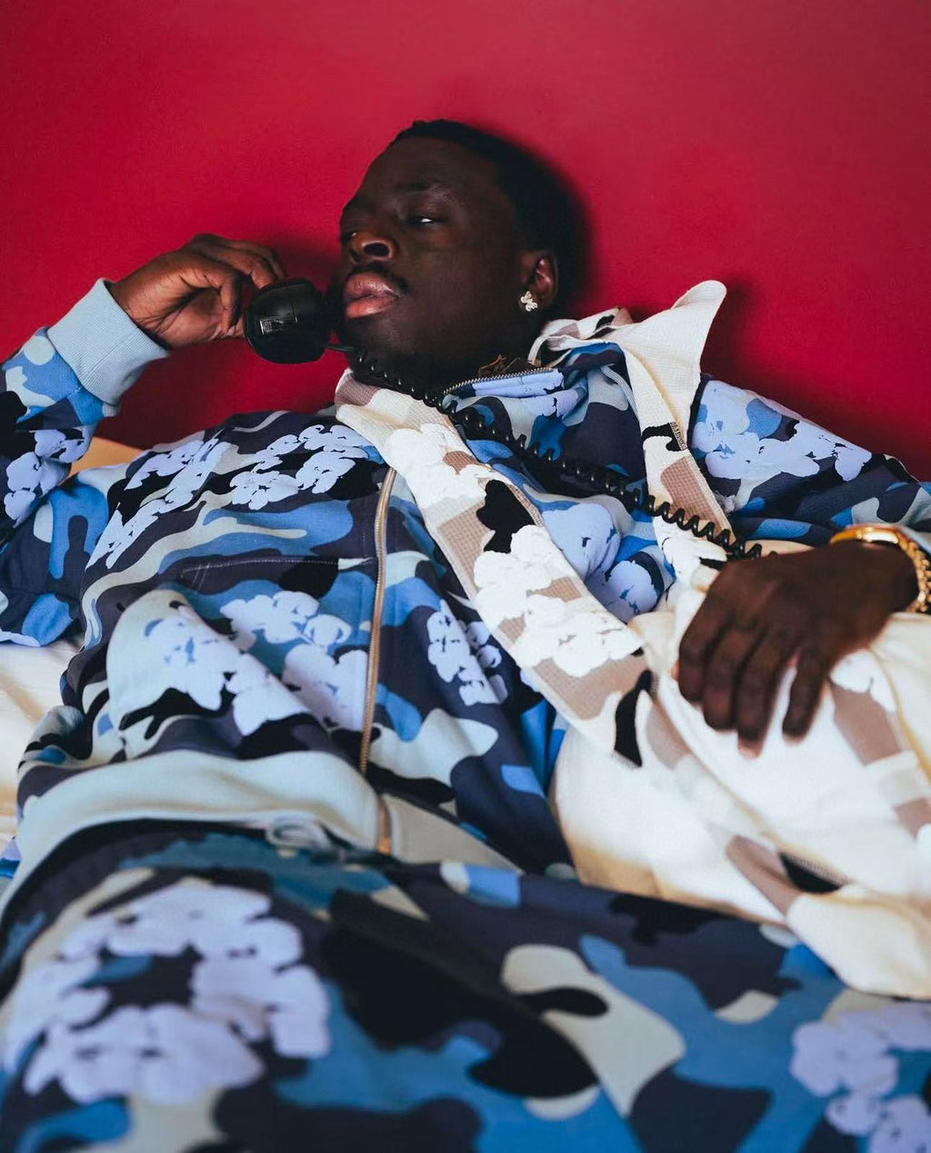 Sweat DENIM.Trs Blue  millitary