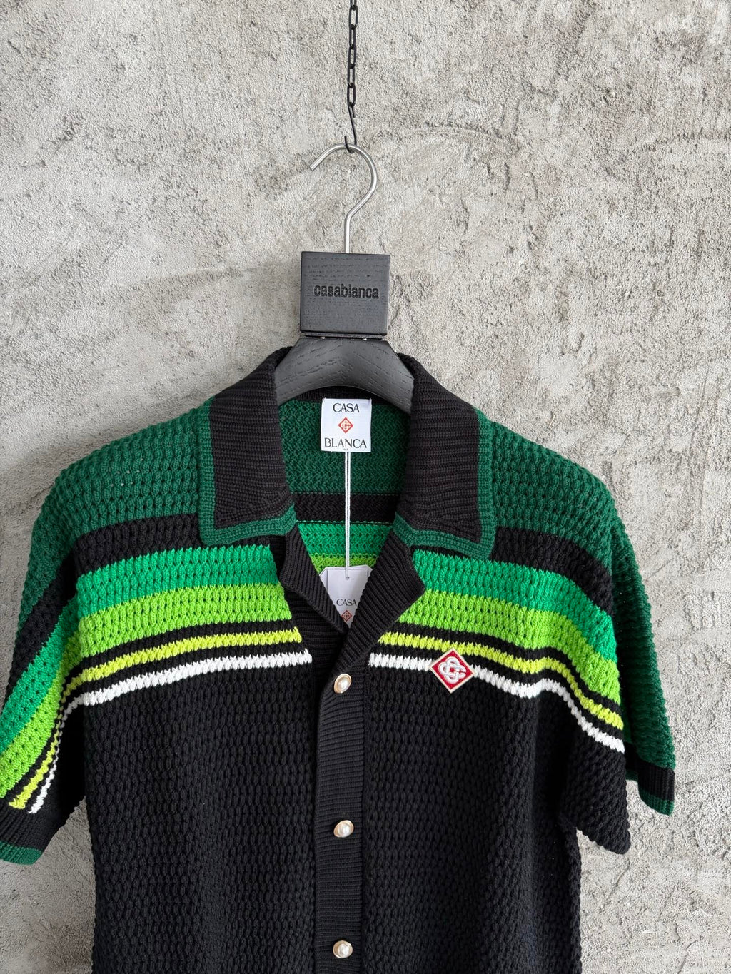 Casa B - Chemise crochet vert  2026