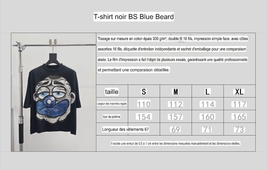 T shirt Gallery Blue Beard