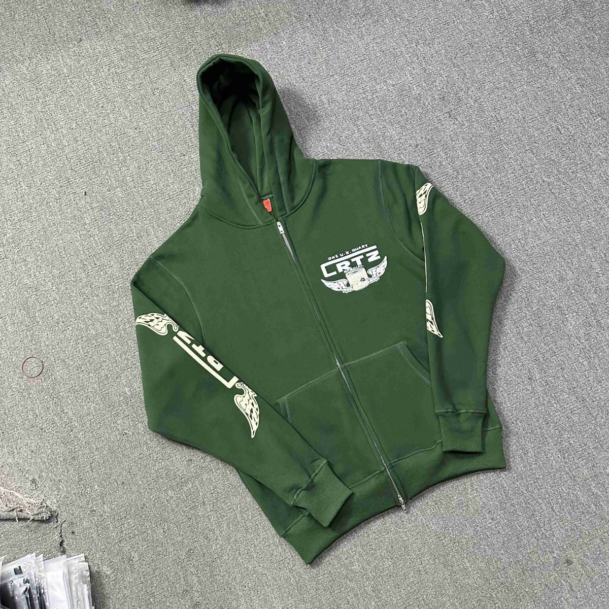 Ensemble cort’z Capuche zippé