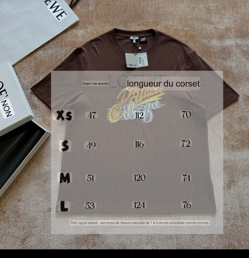 T shirt Loew Paula ibiza 10/10 Marron