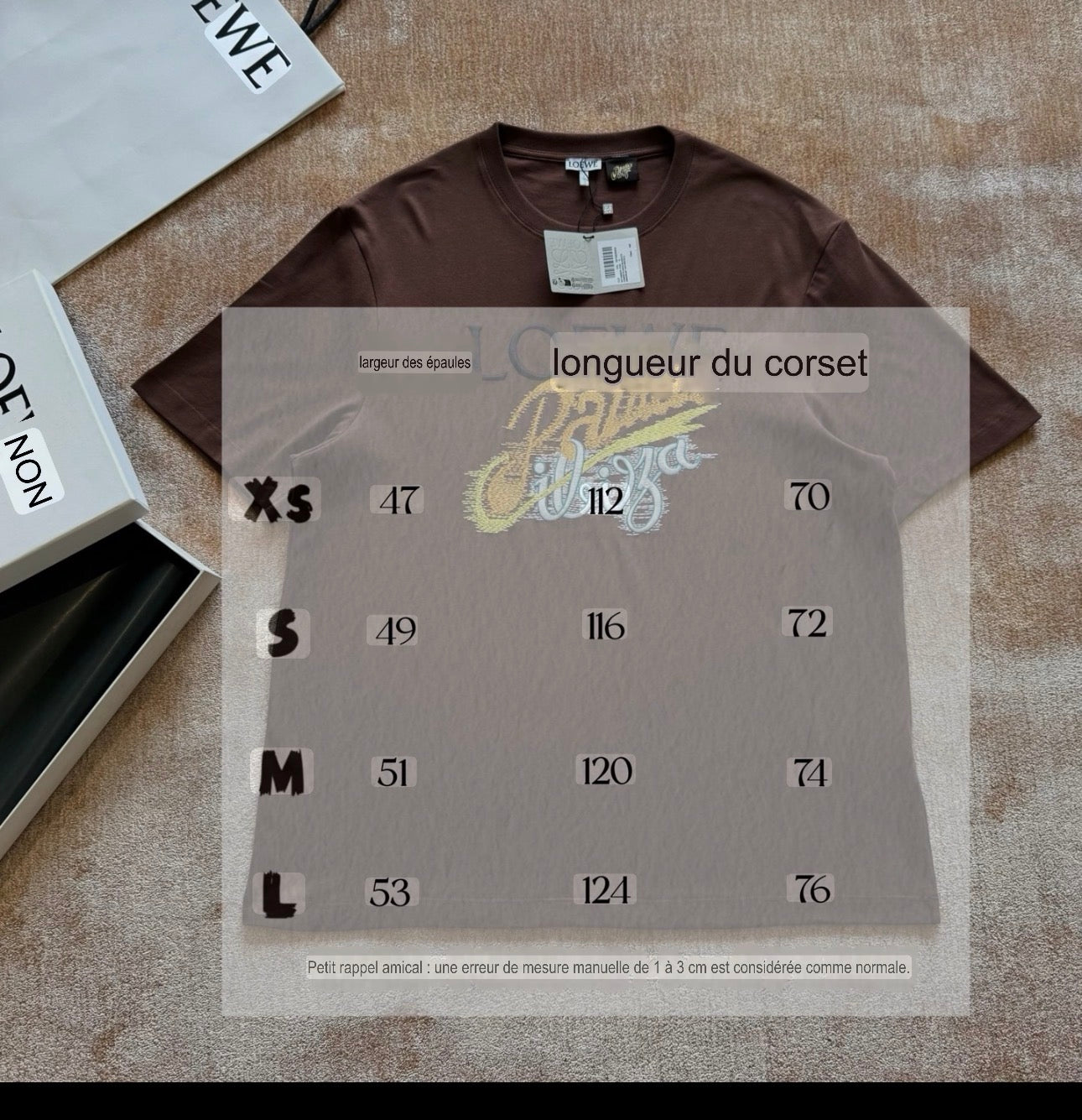 T shirt Loew Paula ibiza 10/10 Marron