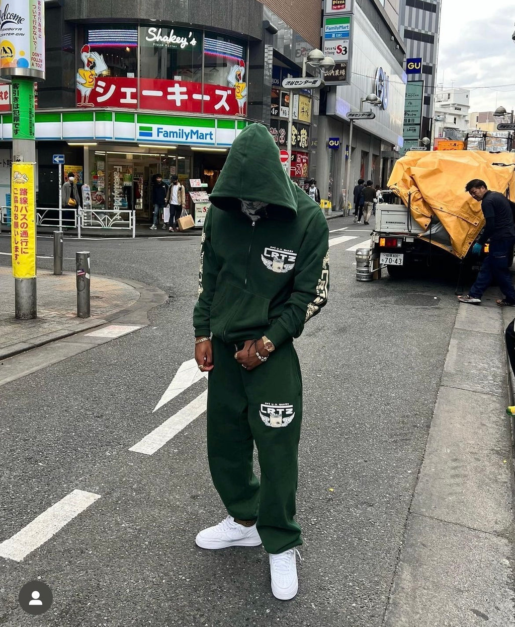 Ensemble cort’z Capuche zippé