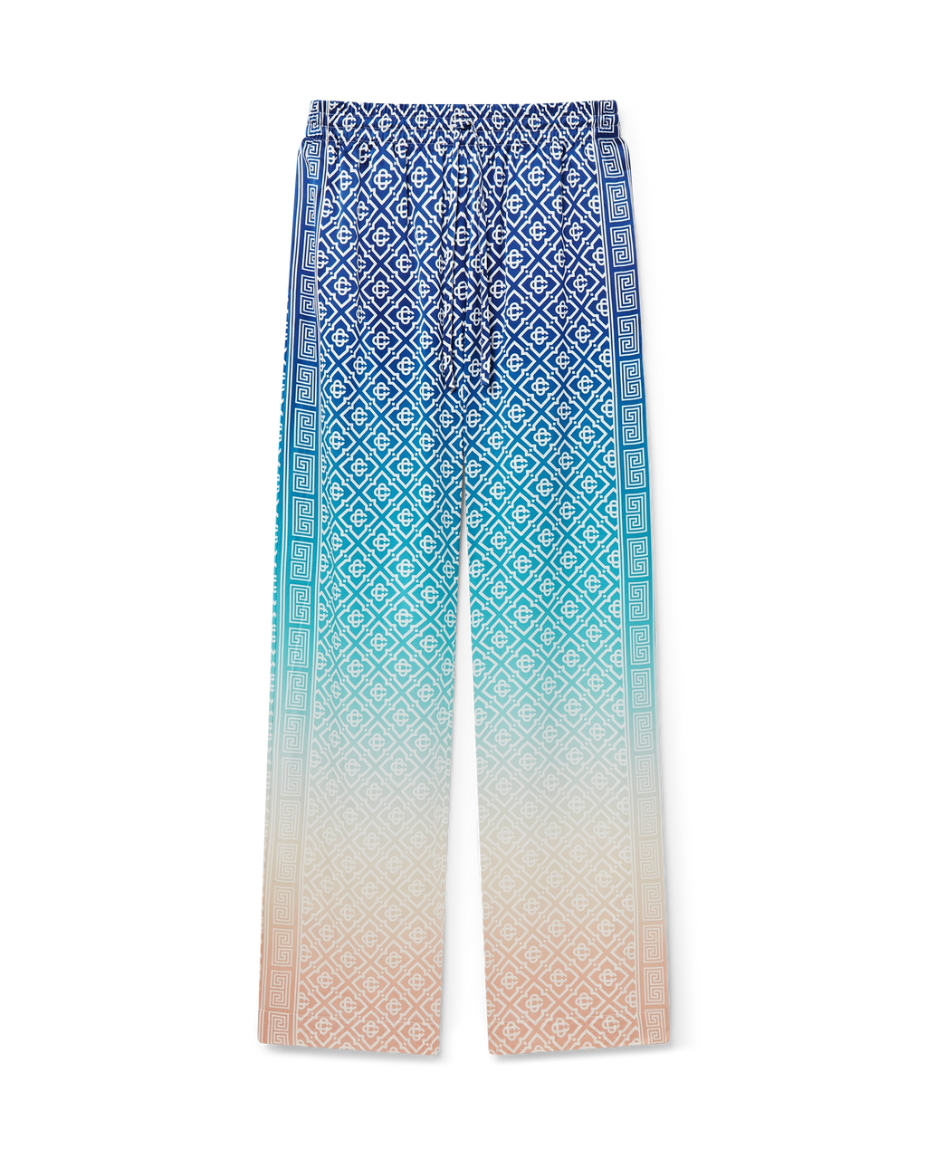 Casa B - Chemise en soie Jacquard Gradient