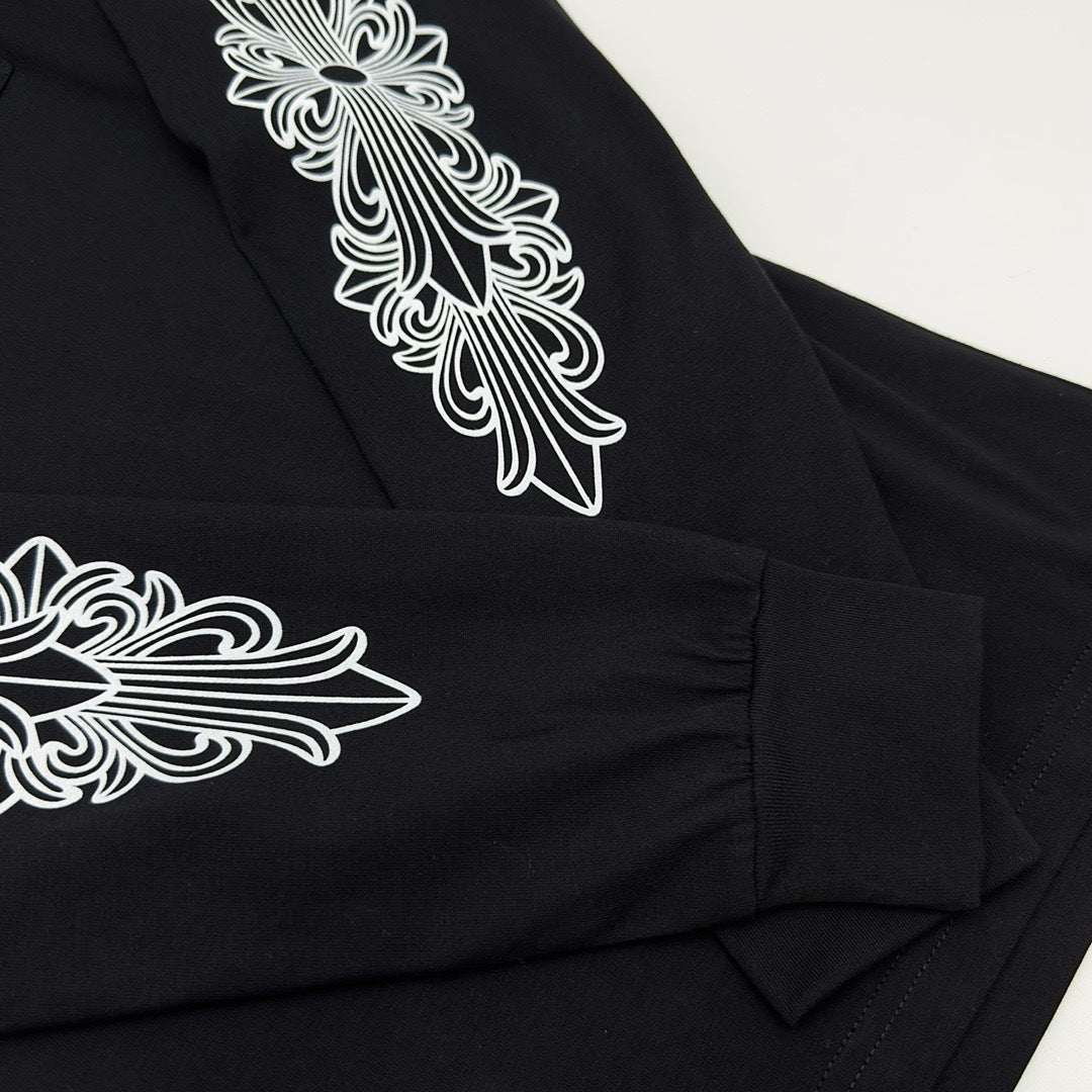 T shirt  Chrome Black Montaigne  long sleeve