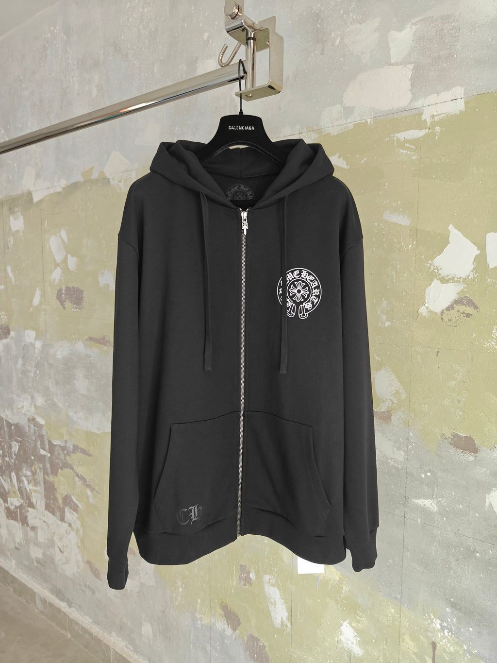 Veste Chrome noir & blanc