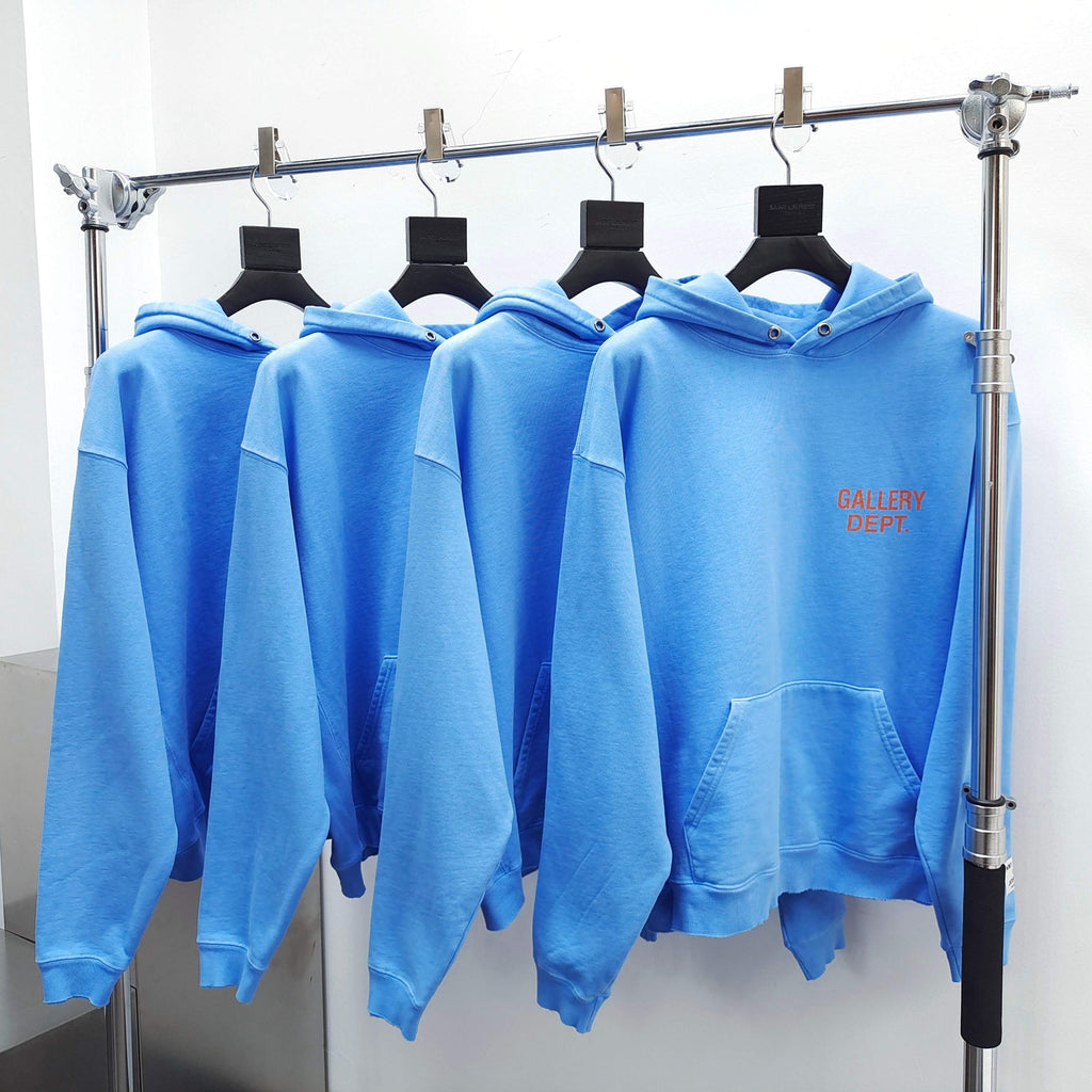 Sweat Capuche bleu clair Gallery