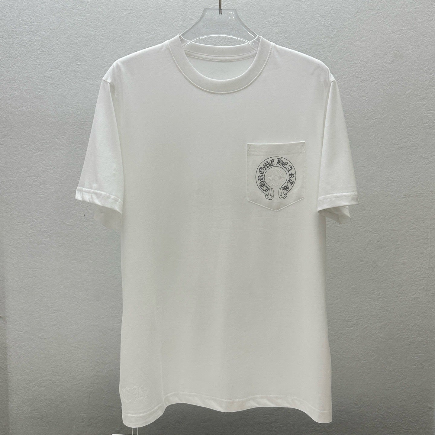 T Shirt Blanc chrome