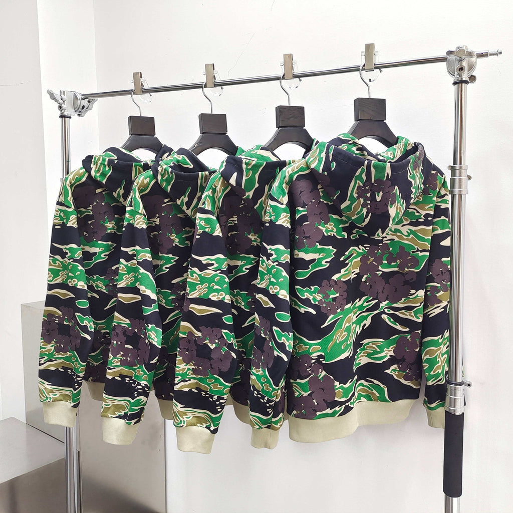 Sweat DENIM.Trs green millitary