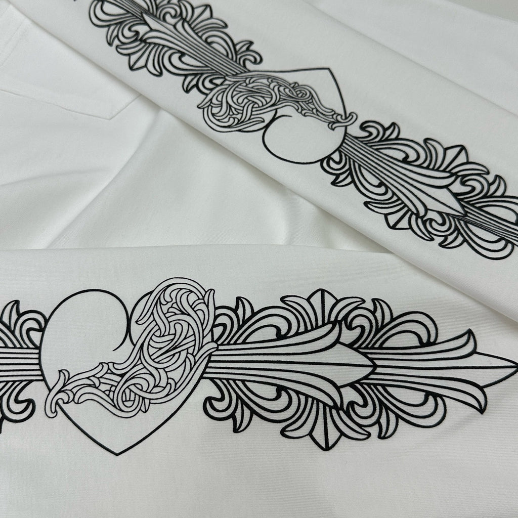 T shirt Cœur Chromé