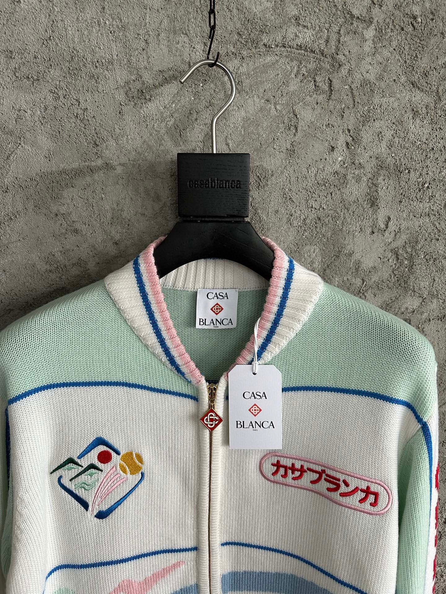 Casa B - Cardigan fermeture zippée