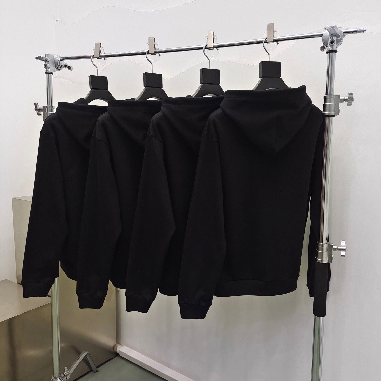 Sweat Black capuche DT ADG BLACK