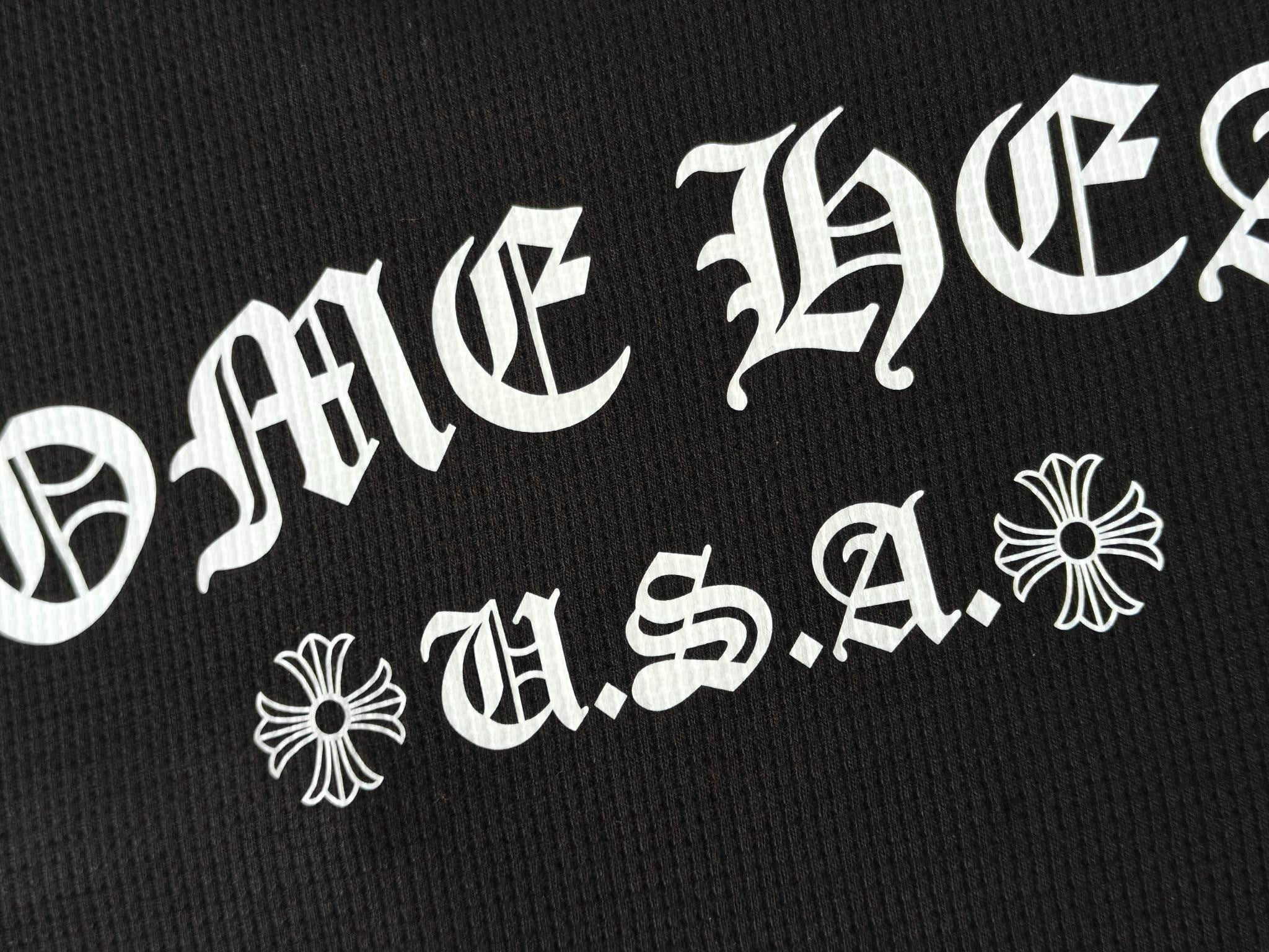 Long sleeves chrome black