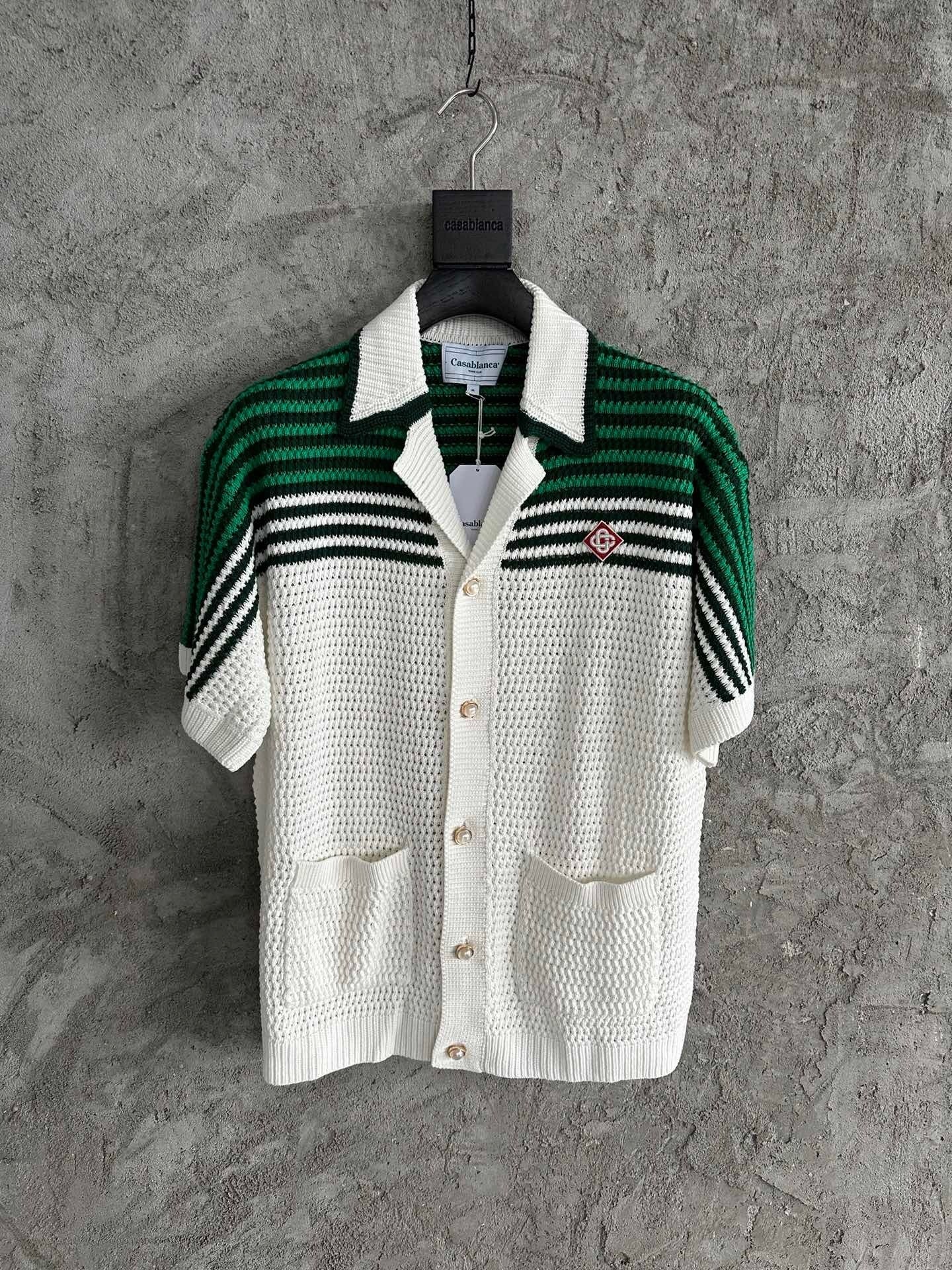 Casa B - Chemise Crochet Verde