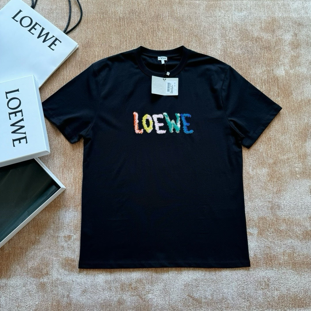 T shirt Loewe multicolore 10/10 noir