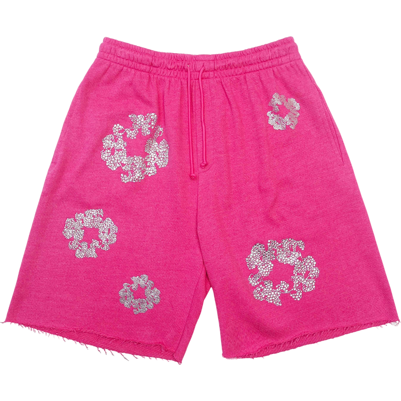 Short  Denim.Trs double Pink