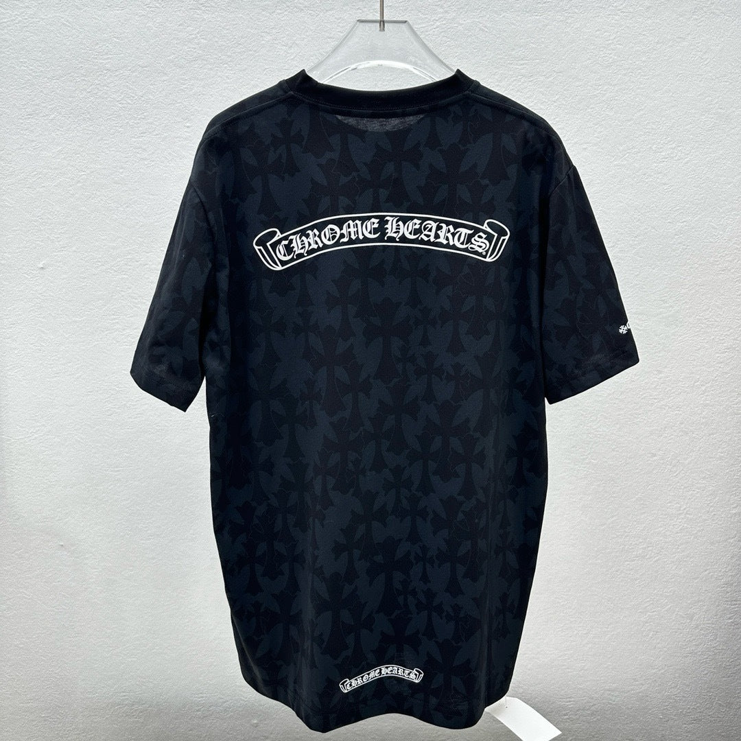 T shirt chrome Full croix