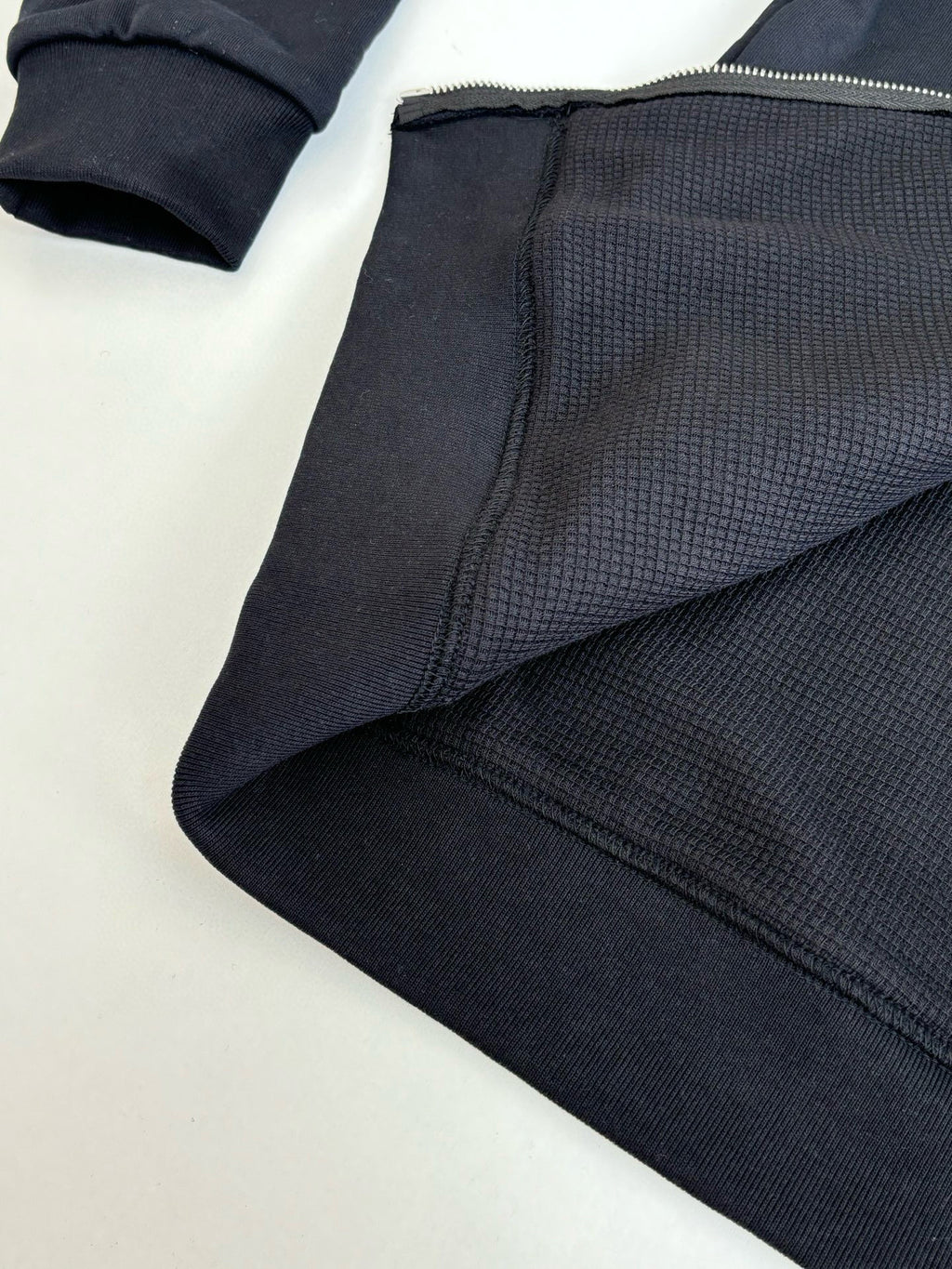 Veste chromé Noir & bleu