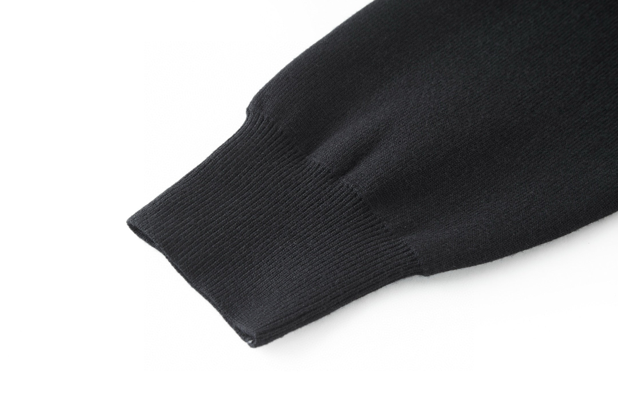 Cardigan en maille à poche plaquée en cuir et logo Loew