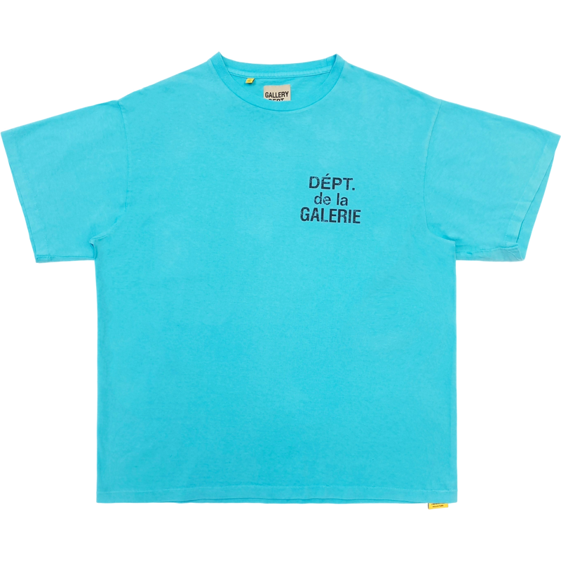 T shirt Gallery bleu Tiffany
