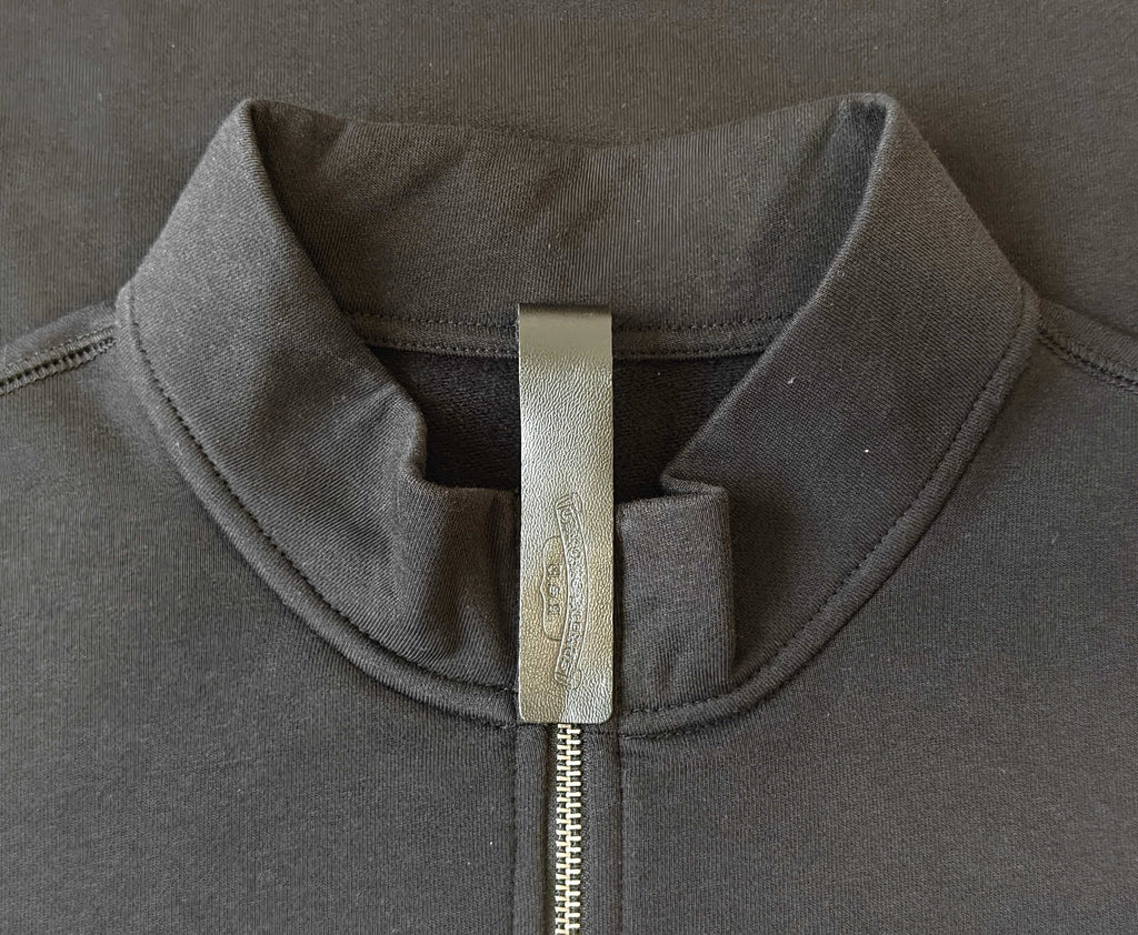 Sweat Zippé chrome black