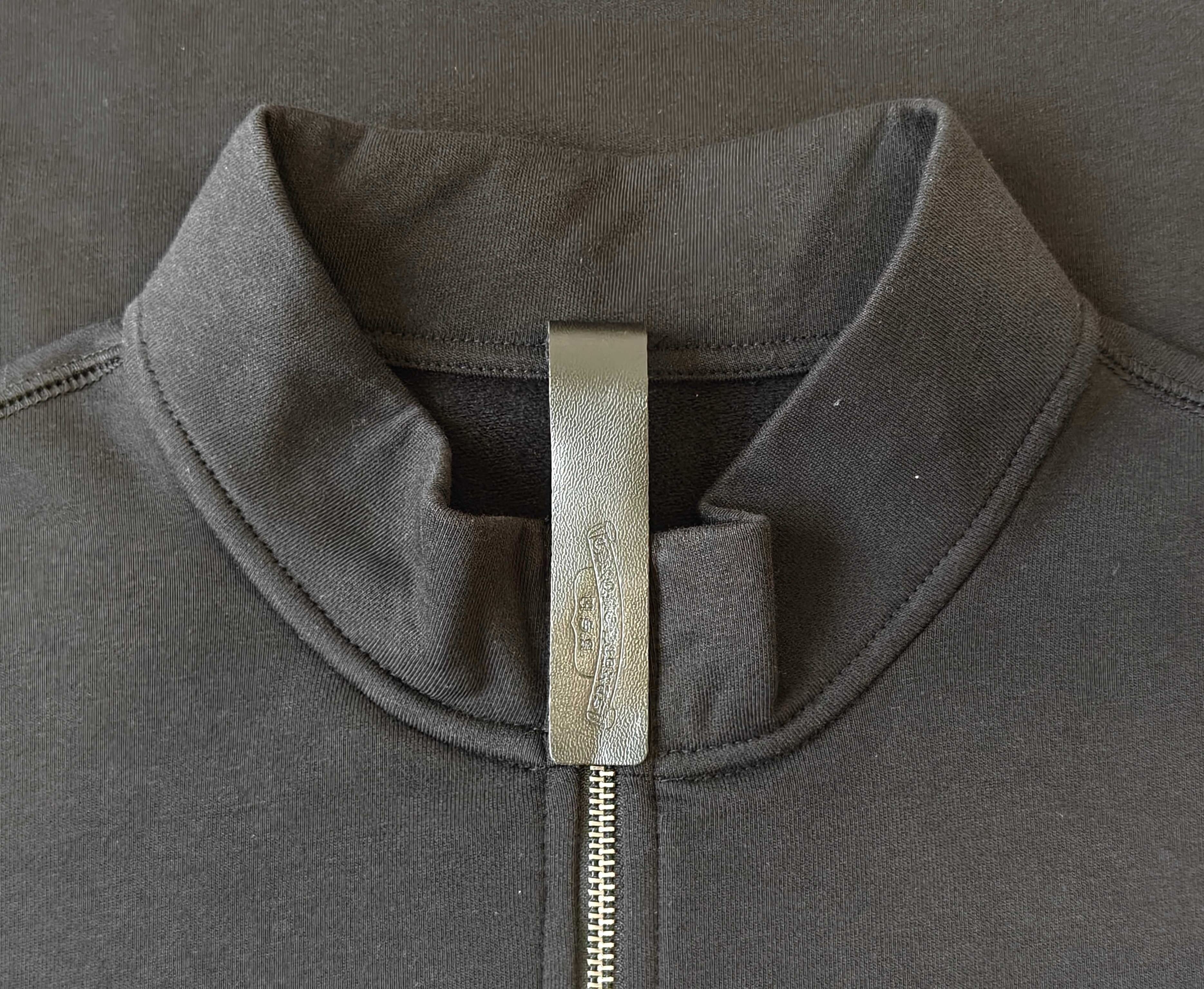 Sweat Zippé chrome black