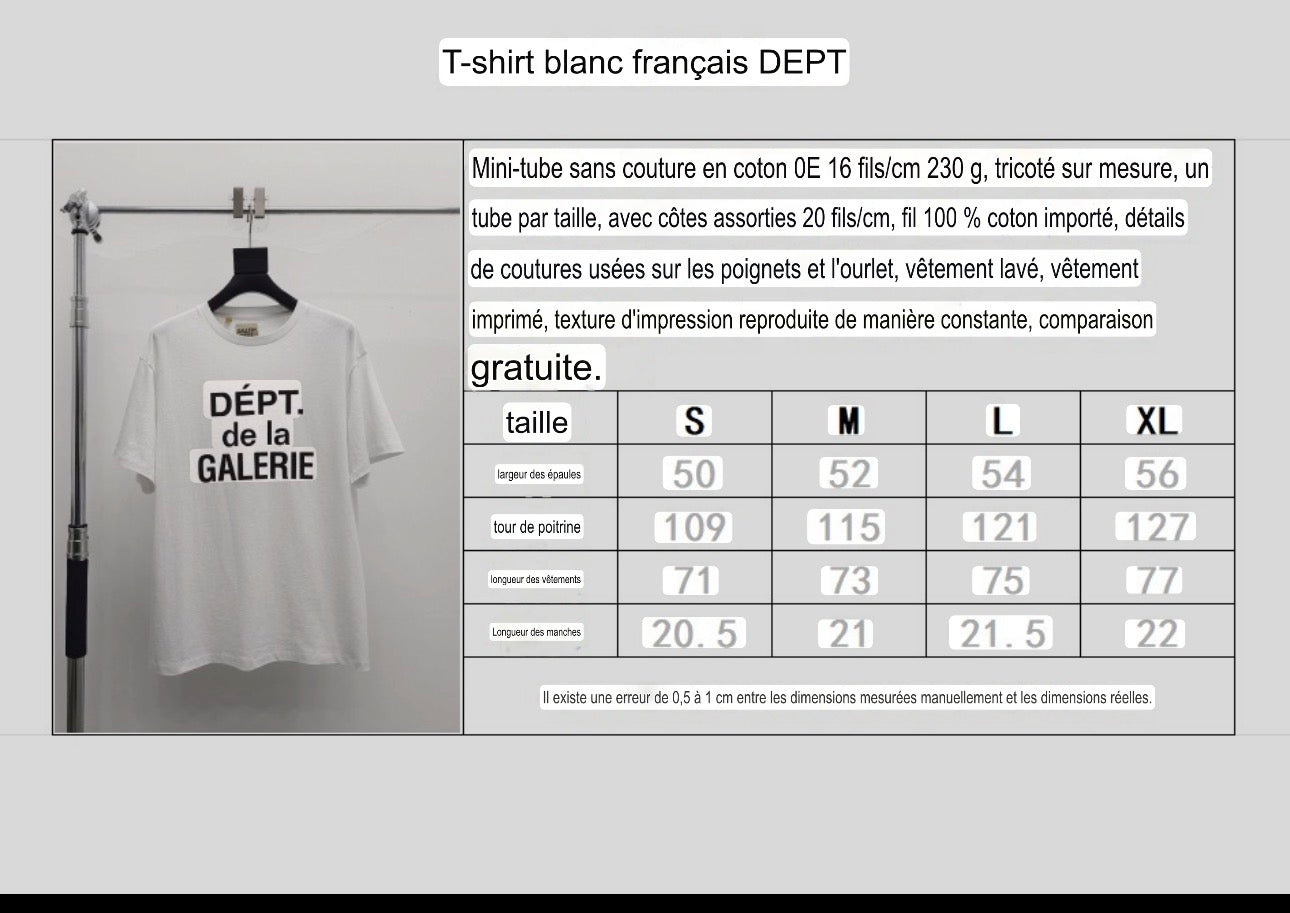 T shirt gallery classique français