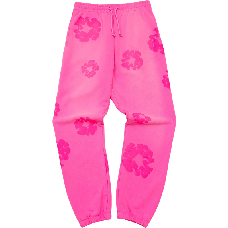 Pantalon Denim.Trs pink