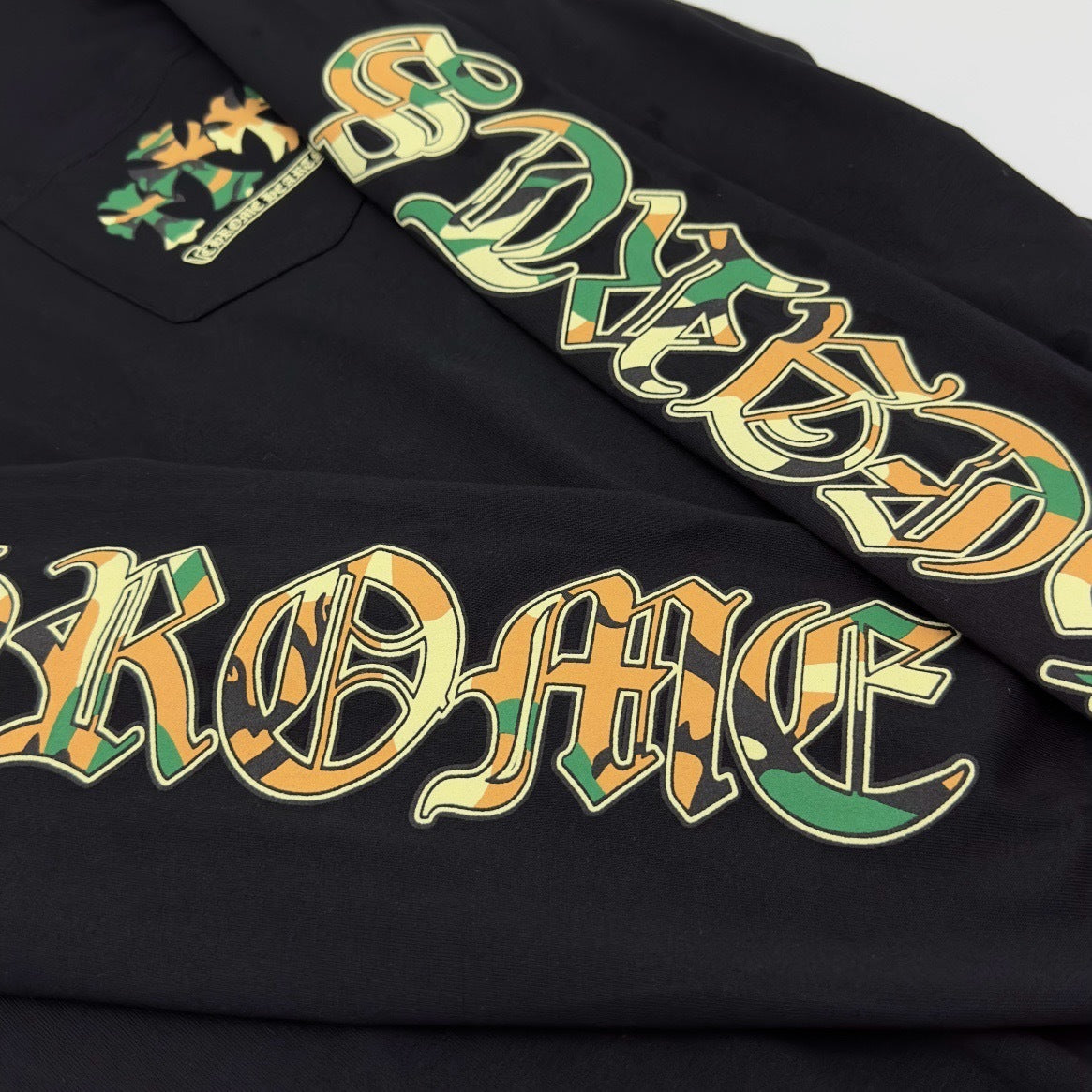 T shirt  Chrome black  fer military long sleeve