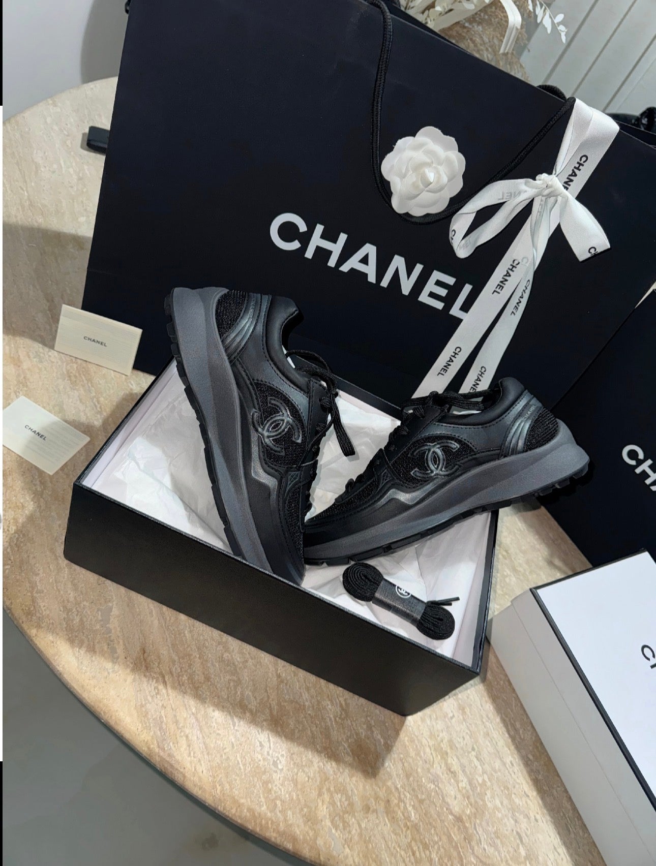 Sneakers Chanel Noir 9/10