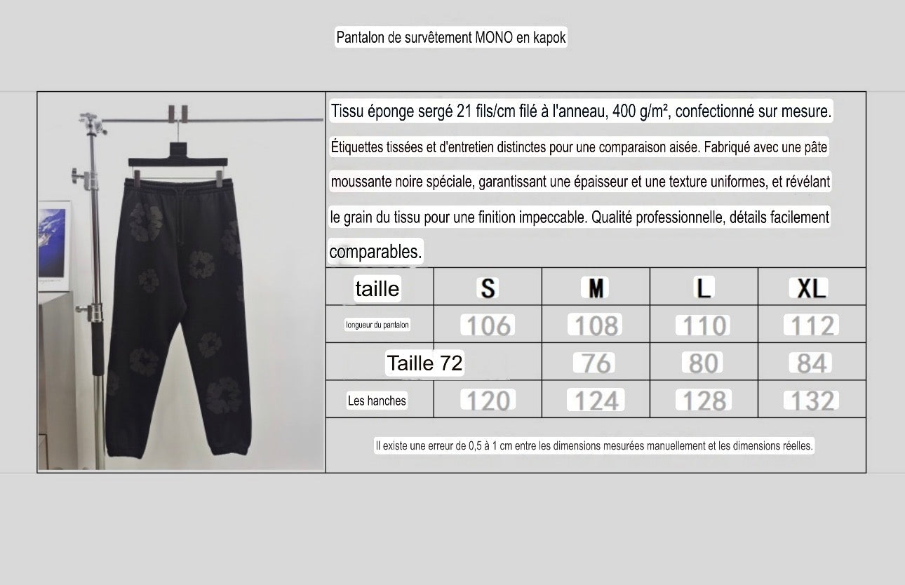 Pantalon Black  Monc DT TEARS