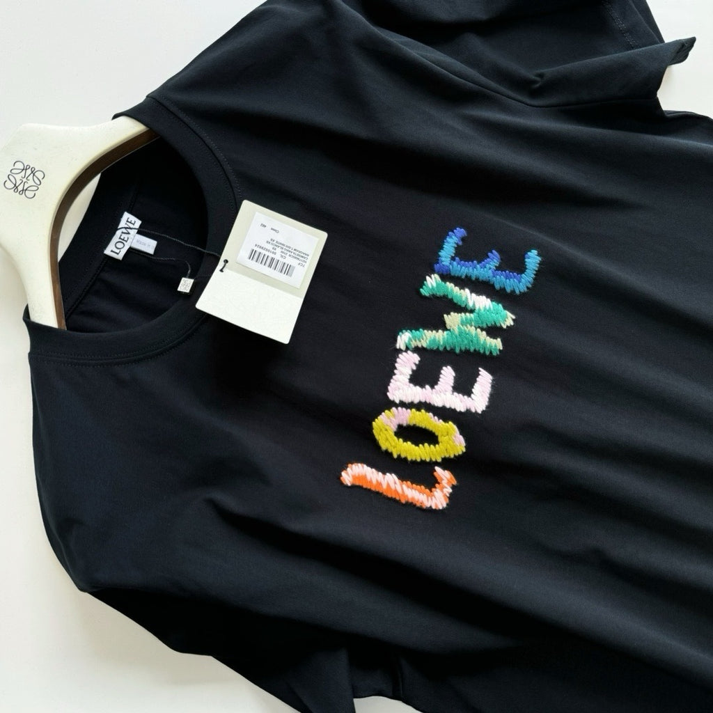 T shirt Loewe multicolore 10/10 noir